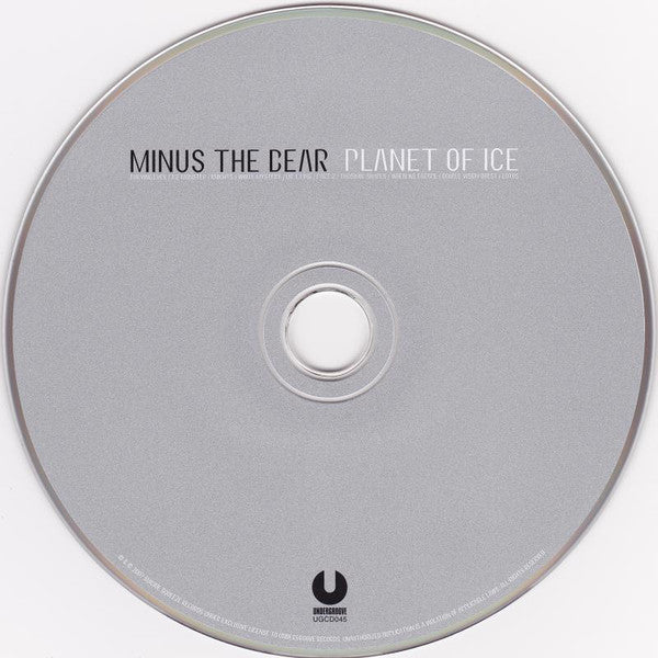 Minus The Bear : Planet Of Ice (CD, Album, Sli)