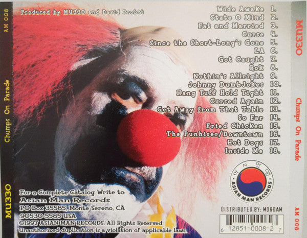 MU330 : Chumps On Parade (CD, Album)