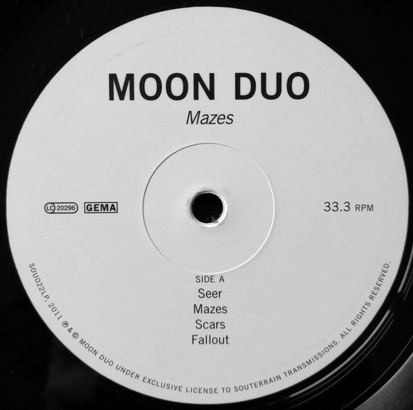 Moon Duo : Mazes (LP, Album)