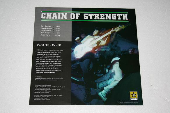 Chain Of Strength : The One Thing That Still Holds True (LP, Comp)