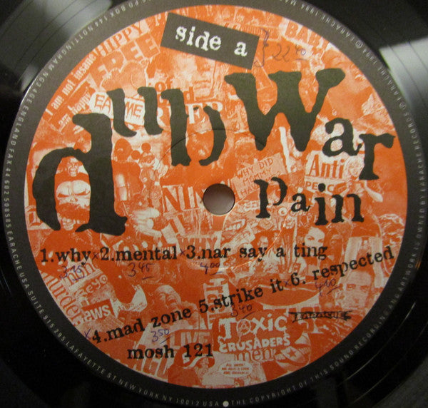 Dub War : Pain (LP, Album)