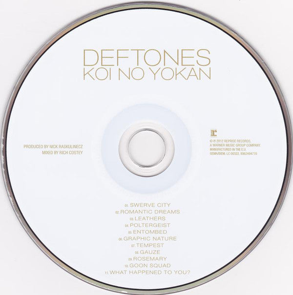 Deftones : Koi No Yokan (CD, Album)