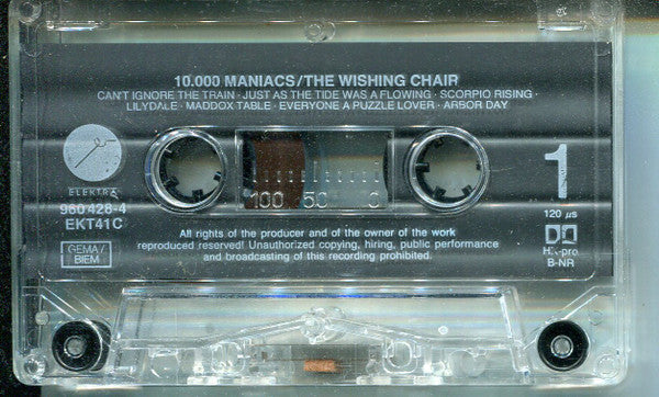 10,000 Maniacs : The Wishing Chair (Cass, Album)