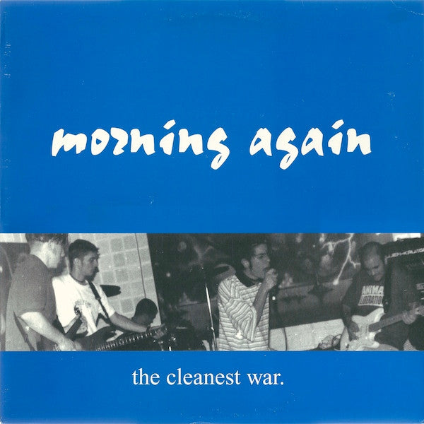 Morning Again : The Cleanest War (12", RP, Cle)