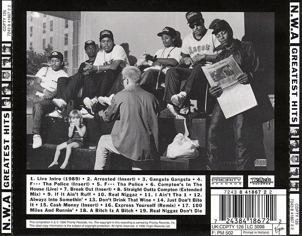 N.W.A* : Greatest Hits (CD, Comp)