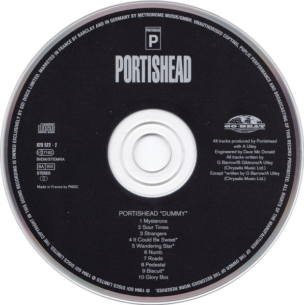 Portishead : Dummy (CD, Album)