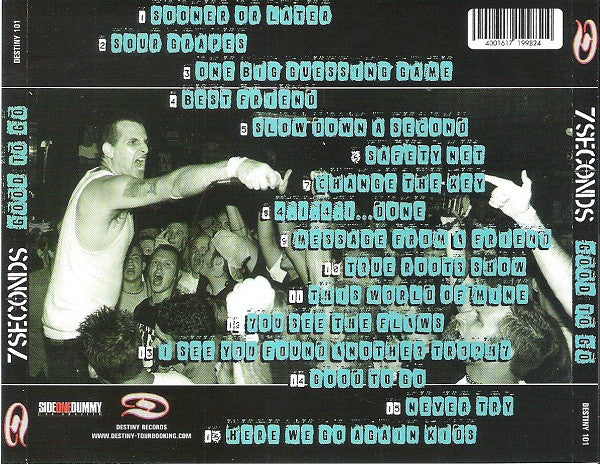 7 Seconds : Good To Go (CD, Album)