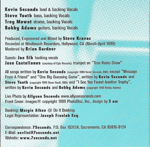 7 Seconds : Good To Go (CD, Album)