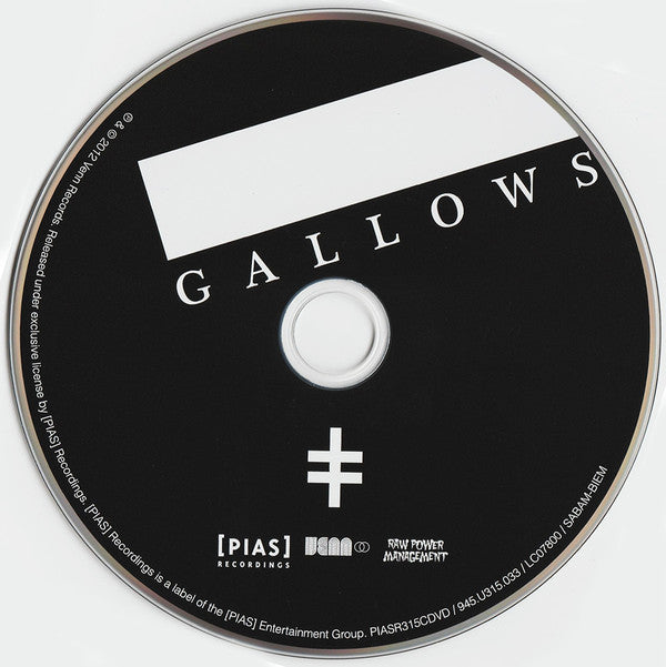 Gallows : Gallows (CD, Album + DVD, Ltd, Dig)