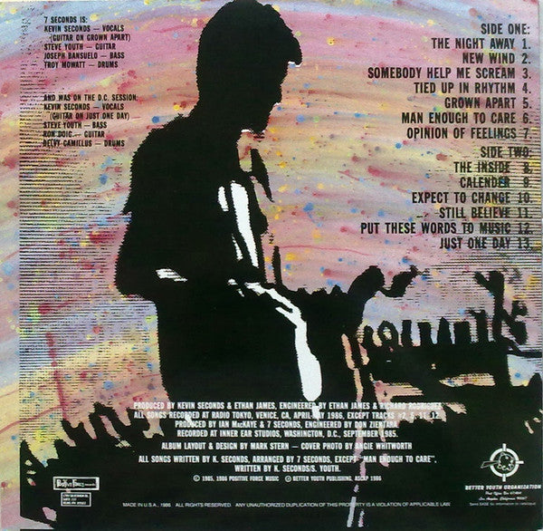 7 Seconds : New Wind (LP, Album, RE, Ora)