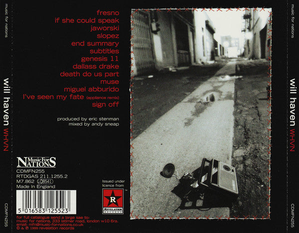 Will Haven : WHVN (CD, Album)