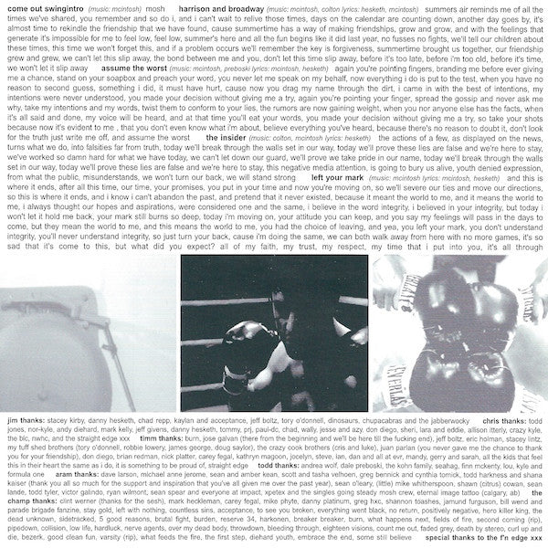Champion (3) : Come Out Swinging (7", Cle)