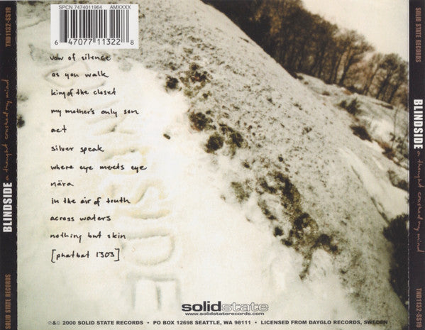 Blindside : A Thought Crushed My Mind (CD, Album)