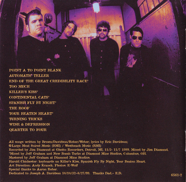 New Bomb Turks* : Nightmare Scenario (CD, Album)
