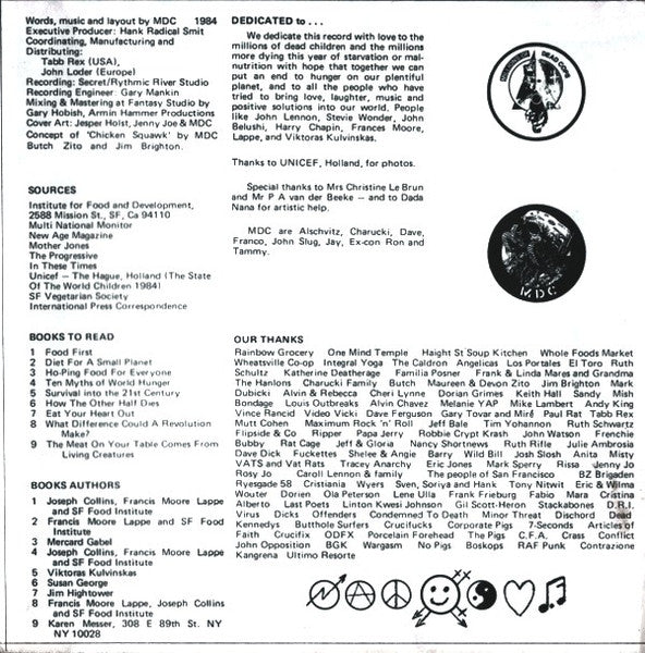MDC (2) : Millions Of Dead Children (7")