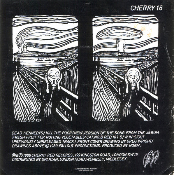 Dead Kennedys : Kill The Poor (7", Single)