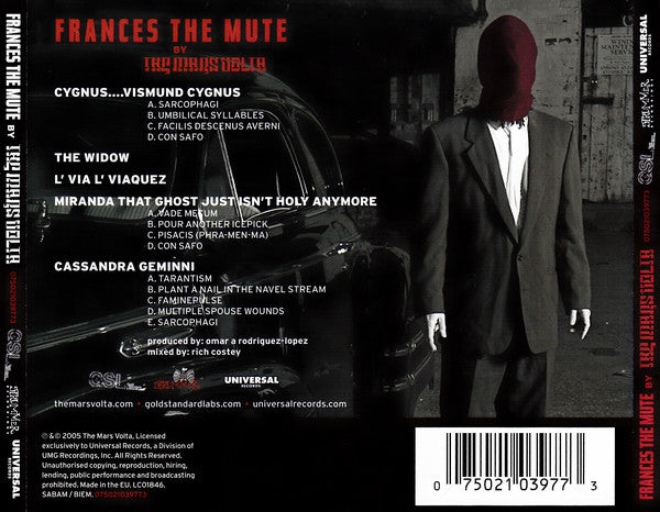The Mars Volta : Frances The Mute (CD, Album)