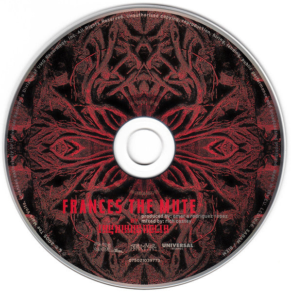 The Mars Volta : Frances The Mute (CD, Album)