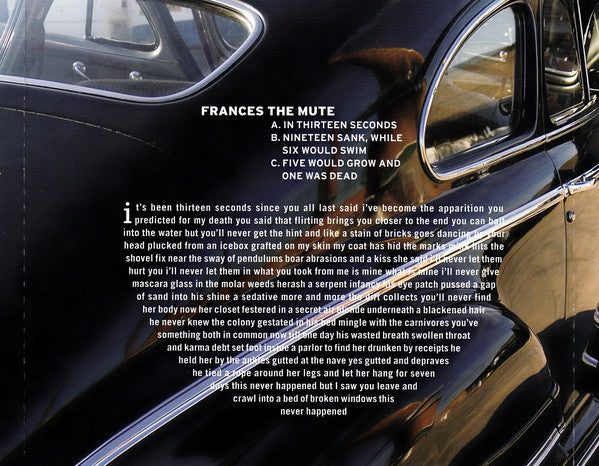 The Mars Volta : Frances The Mute (CD, Album)
