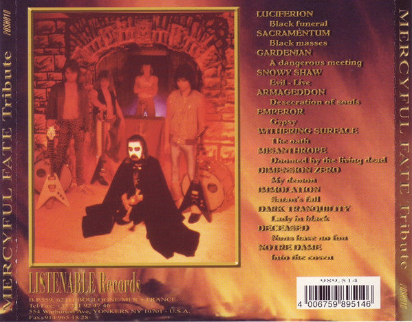 Various : Mercyful Fate Tribute (CD, Comp)