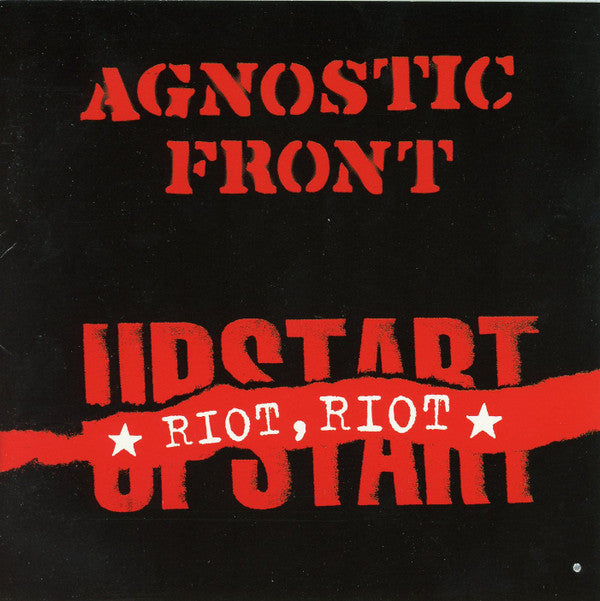 Agnostic Front : Riot, Riot, Upstart (CD, Album)
