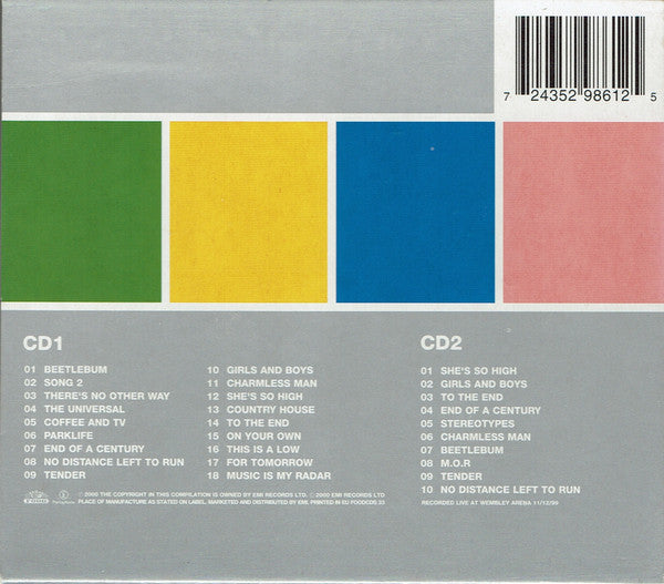 Blur : The Best Of (CD, Comp + CD, Album + S/Edition)