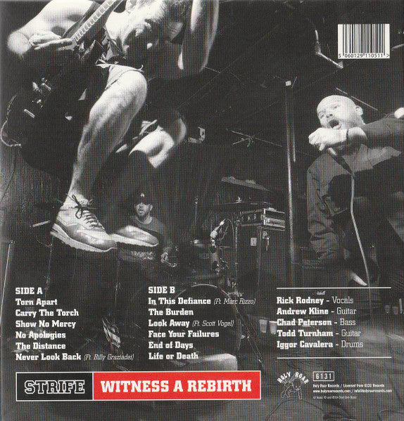 Strife : Witness A Rebirth (CD, Album)