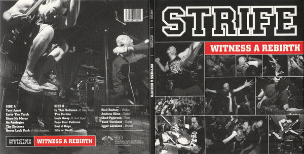 Strife : Witness A Rebirth (CD, Album)