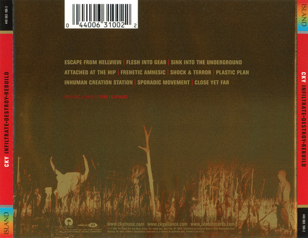 CKY : Infiltrate•Destroy•Rebuild (CD, Album, Enh)