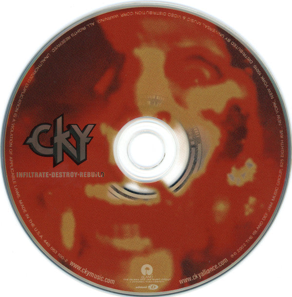 CKY : Infiltrate•Destroy•Rebuild (CD, Album, Enh)