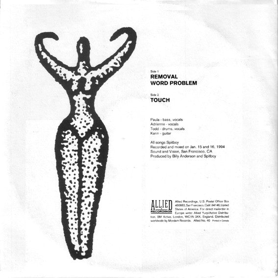 Spitboy : Mi Cuerpo Es Mio (7")