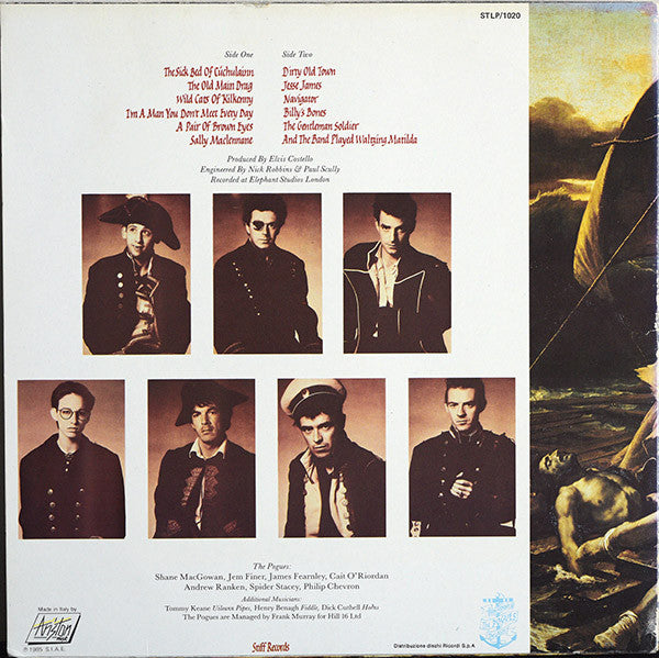 The Pogues : Rum Sodomy & The Lash (LP, Album)
