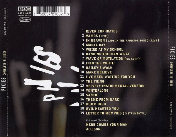 Pixies : Complete 'B' Sides (CD, Comp, Enh)