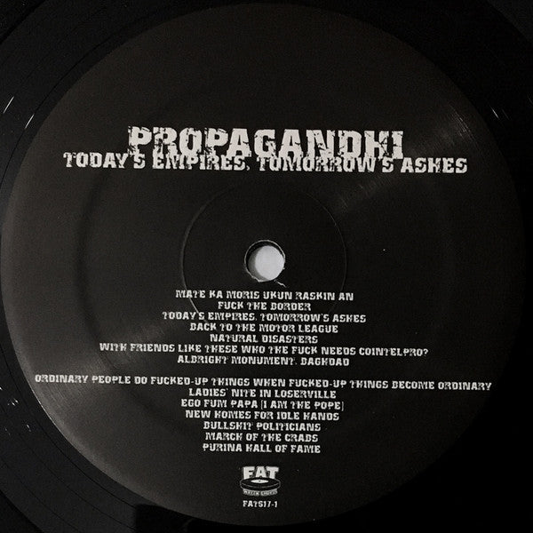Propagandhi : Today's Empires, Tomorrow's Ashes (LP, Album)