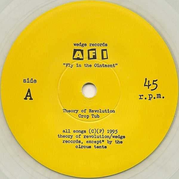 AFI : Fly In The Ointment (7", Glo)