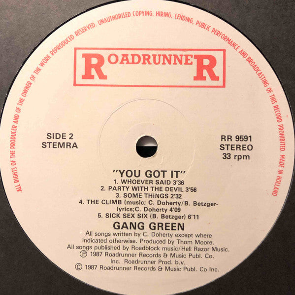 Gang Green : You Got It (LP, Album)