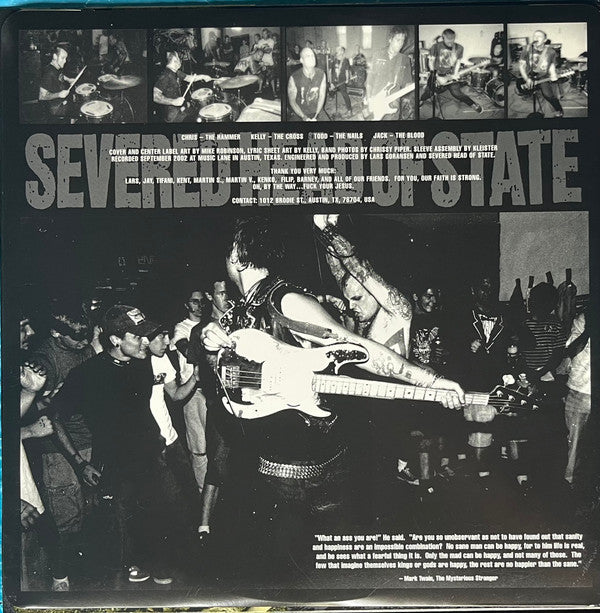 Severed Head Of State : Anathema Device (LP, Album)