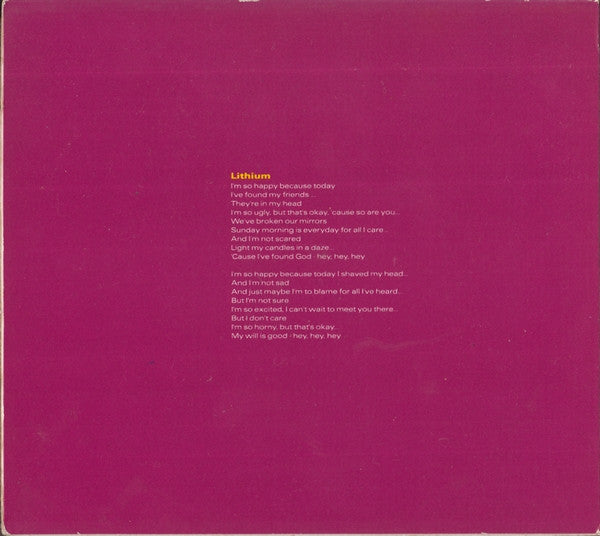 Nirvana : Lithium (CD, Single, Dig)