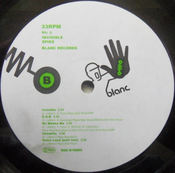 Spike* : Invisible (LP, Album)