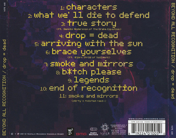 Beyond All Recognition : Drop = Dead (CD, Album)