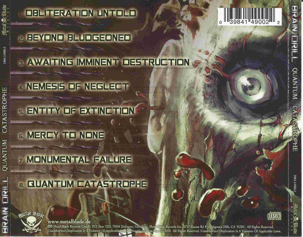 Brain Drill : Quantum Catastrophe (CD, Album)
