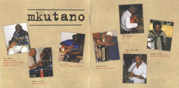 Taj Mahal Meets The Culture Musical Club Of Zanzibar : Mkutano (CD, Album, Dig)