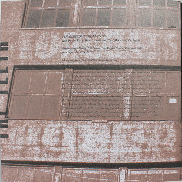 Touché Amoré / Pianos Become The Teeth : Gravity, Metaphorically / Hiding (7", Blu)
