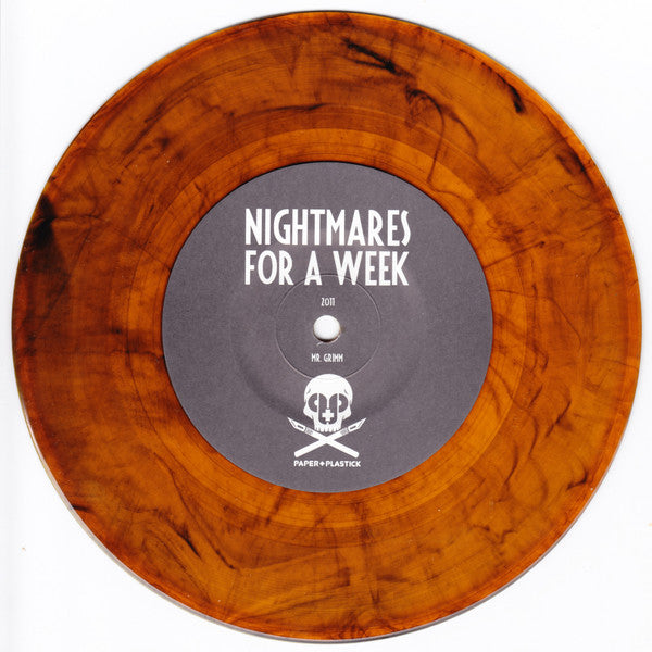 Nightmare Of You / Nightmares For A Week : Nightmare Of You / Nightmares For A Week (7", Single, Bla)