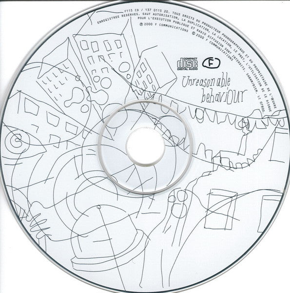 Laurent Garnier : Unreasonable Behaviour (CD, Album)
