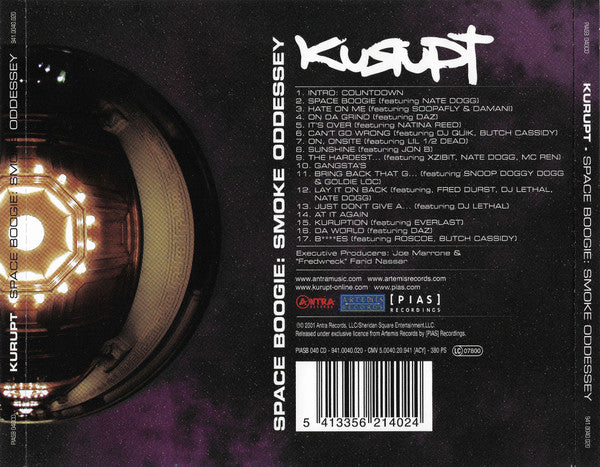 Kurupt : Space Boogie: Smoke Oddessey (CD, Album)