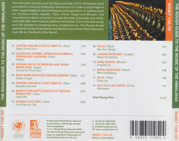 Various : The Rough Guide To The Music Of The Himalayas (CD, Comp)