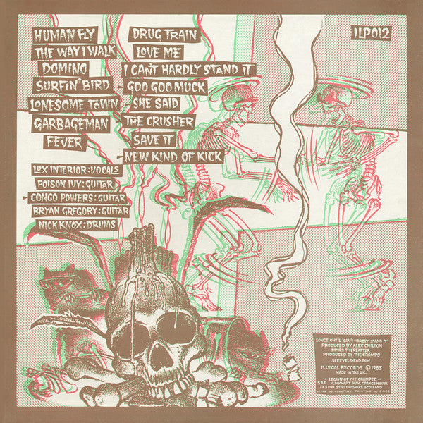 The Cramps : ...Off The Bone (LP, Comp, RE)