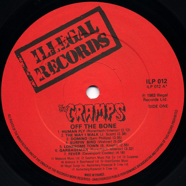 The Cramps : ...Off The Bone (LP, Comp, RE)