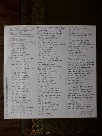 Dead Kennedys : Holiday In Cambodia (7", Single, Air)